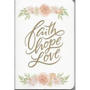 Town‎ Street Arts Faith Hope Love Set of Three Lined Journals